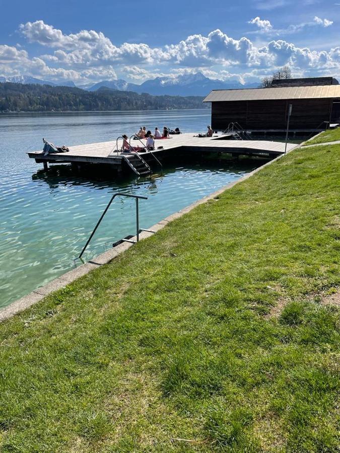 Stunning Woerthersee Holiday Home Sekull Eksteriør billede