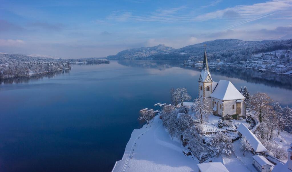 Stunning Woerthersee Holiday Home Sekull Eksteriør billede